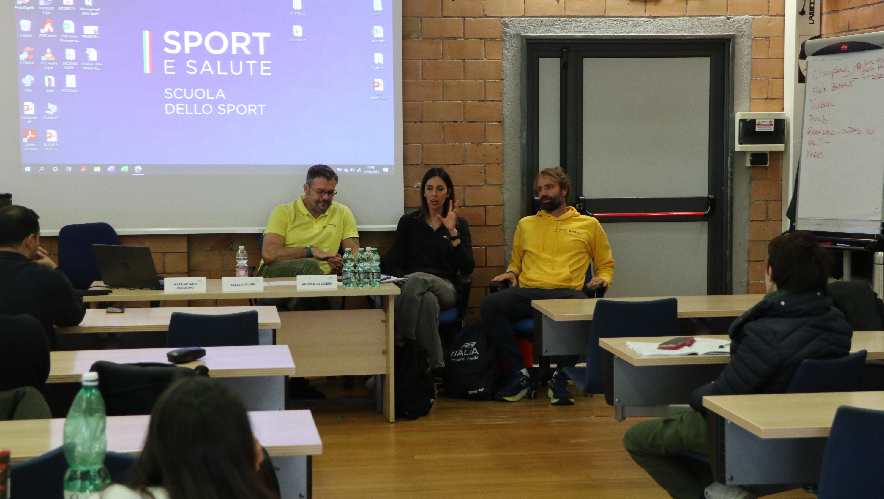 Prosegue il Corso di Alta Specializzazione in Management dello Sport