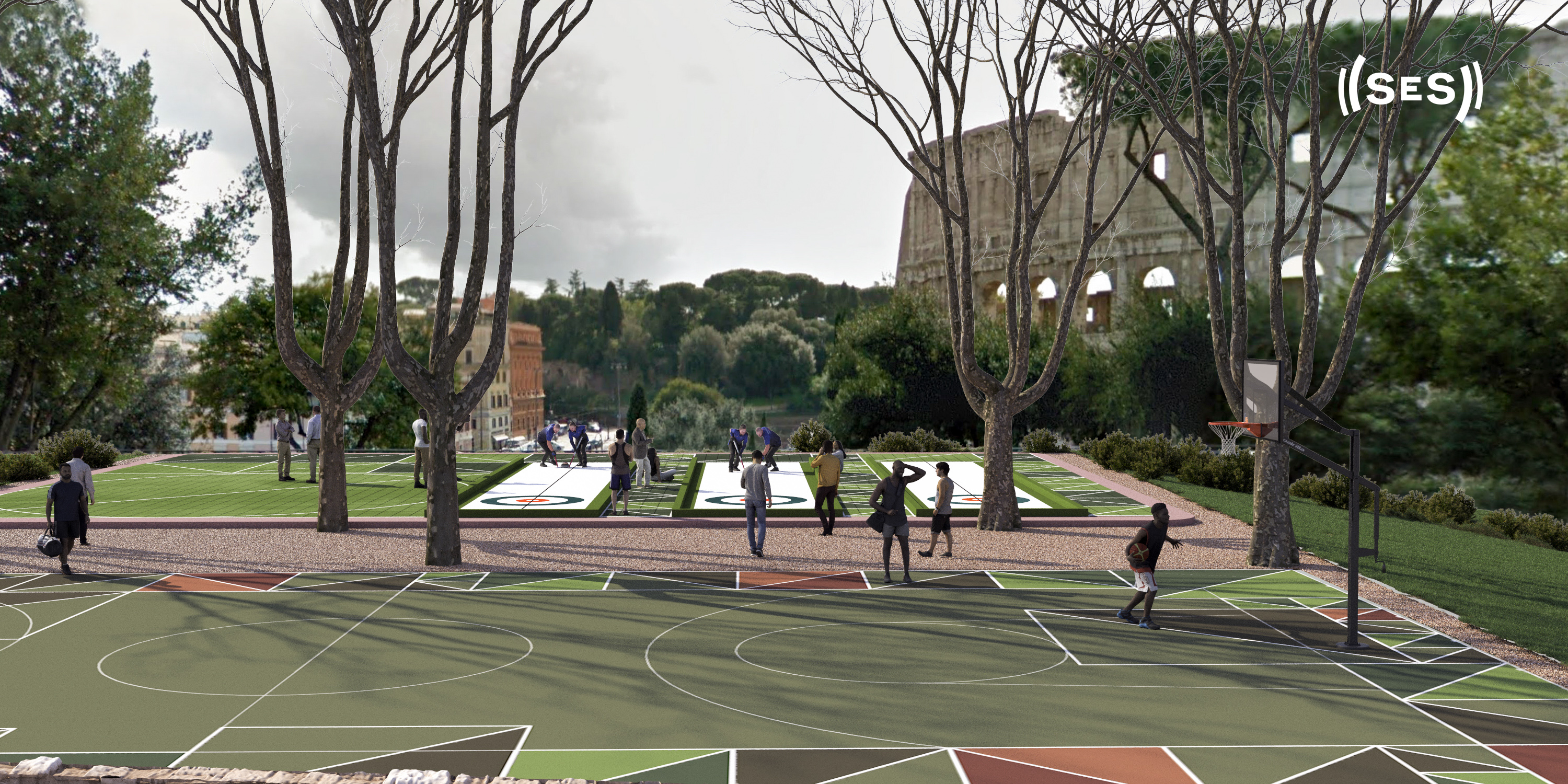 Il curling a Colle Oppio: la nuova rivoluzione sportiva di Roma. Nepi, Ad di Sport e Salute: