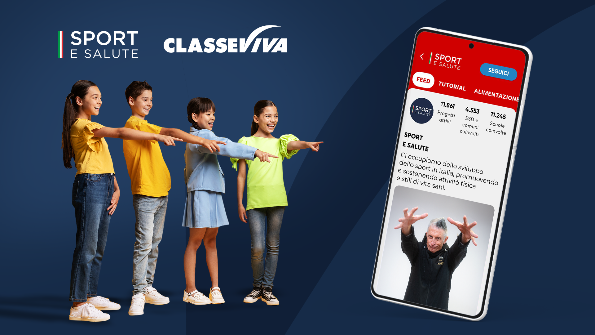 Sport e Salute entra nell'app Classeviva per un dialogo continuativo e costruttivo con docenti, genitori e alunni