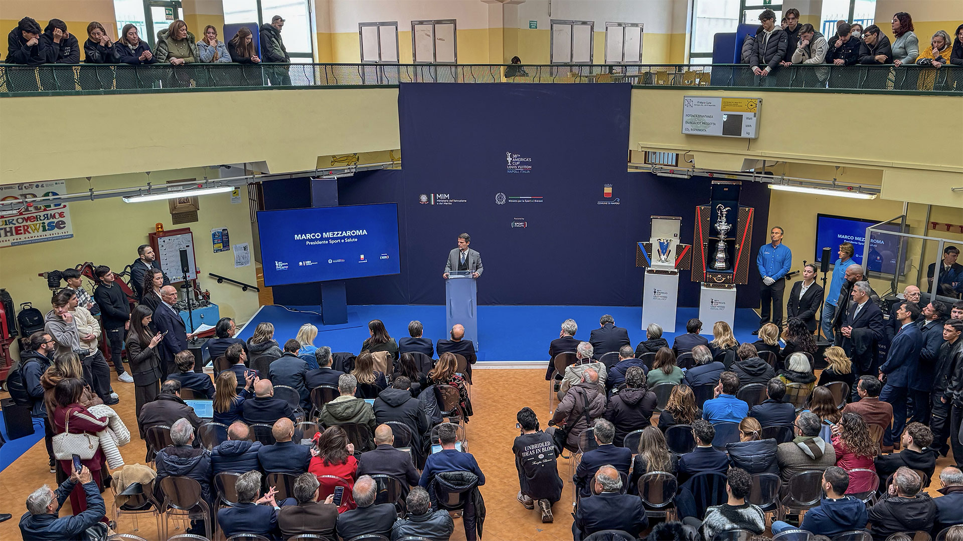 All'istituto Marie Curie di Napoli l'evento