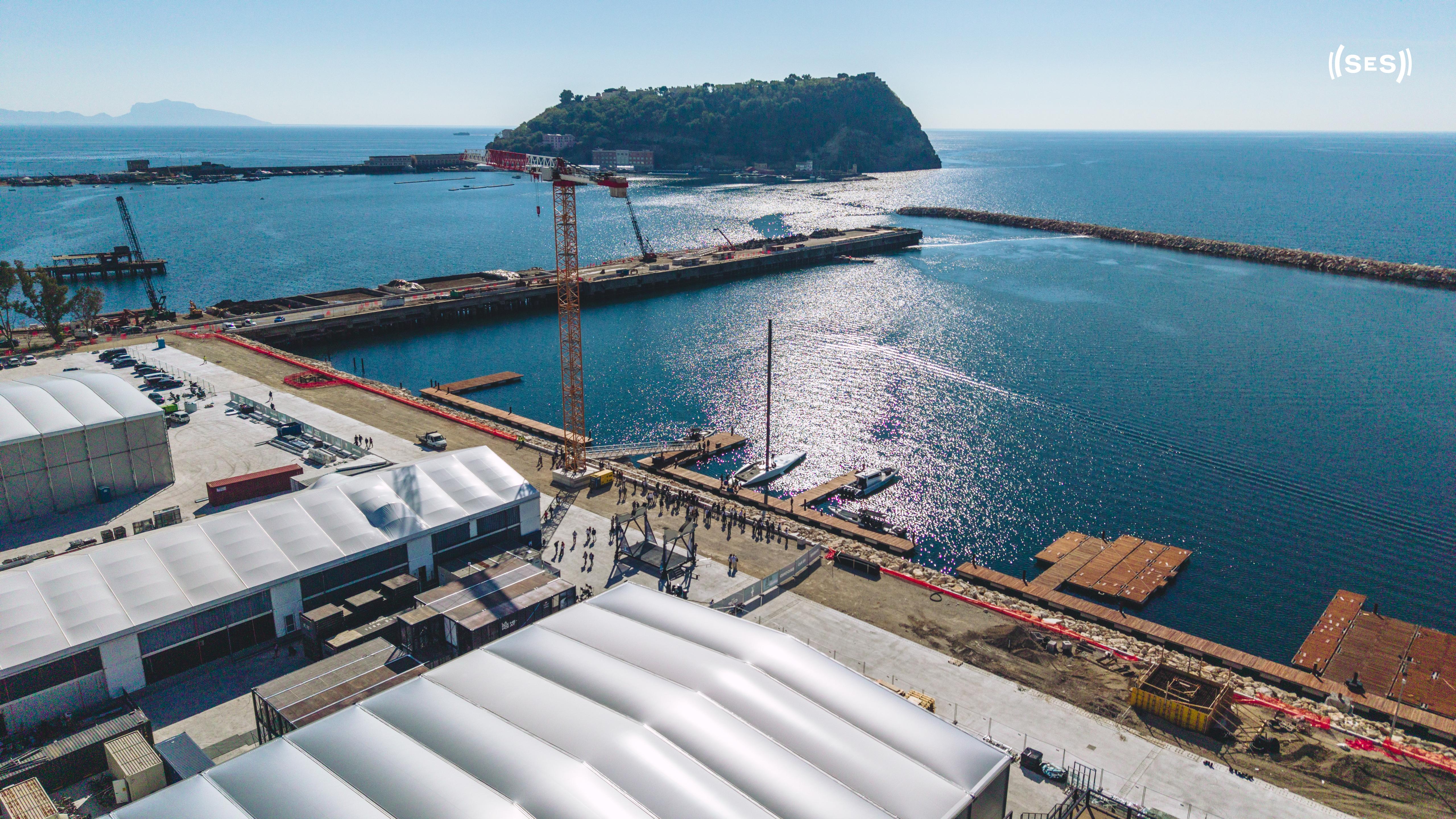 America's Cup 2027, a Bagnoli il varo del primo AC75. Mezzaroma e Nepi: