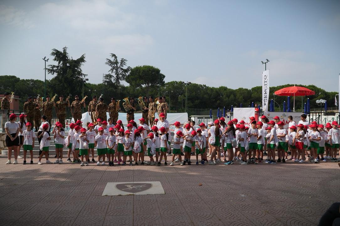 Più di mille giovani alla Caserma Ferrari Orsi di Caserta per il Campo Estivo organizzato dall'Esercito insieme a Sport e Salute