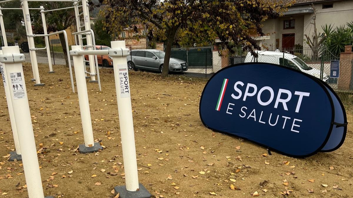 È attiva a Castellalto (Teramo) la nuova area attrezzata realizzata grazie a Sport e Salute