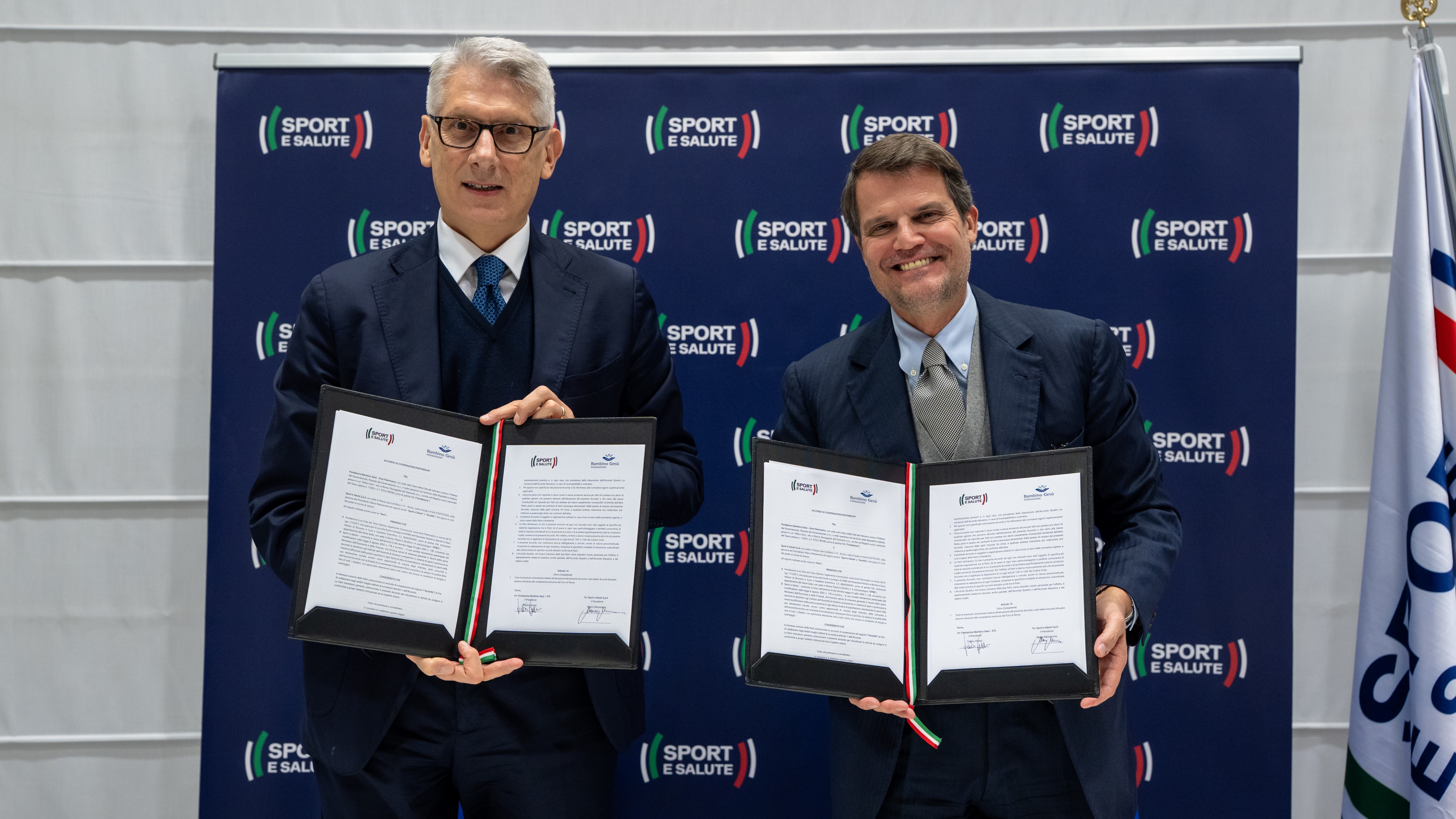 Ospedale Bambino Gesù e Sport e Salute. Siglato l'accordo per promuovere salute, benessere e inclusione attraverso l'attività fisica