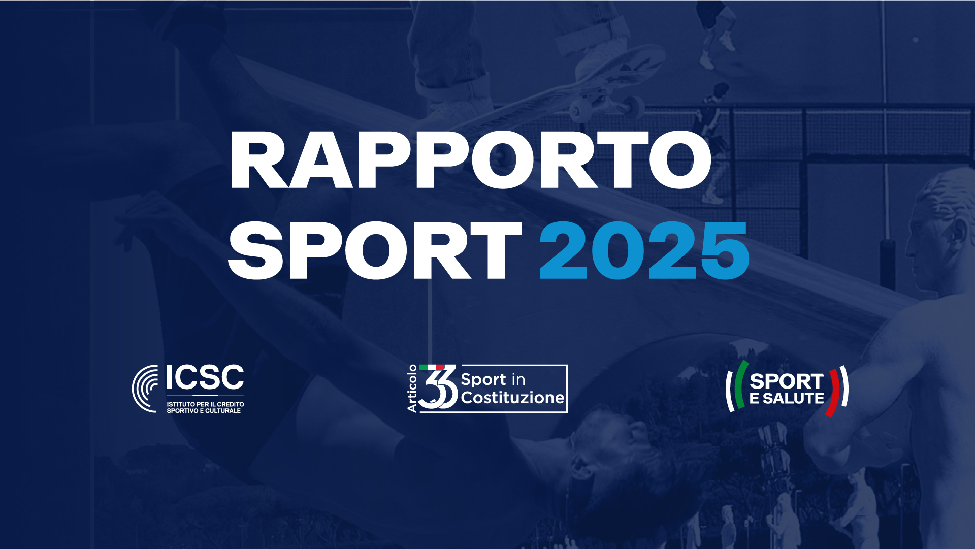 Rapporto Sport 2025. Due italiani su tre scelgono uno stile di vita attivo, sedentarietà ai minini storici. Il settore sportivo vale l'1,5% del PIL