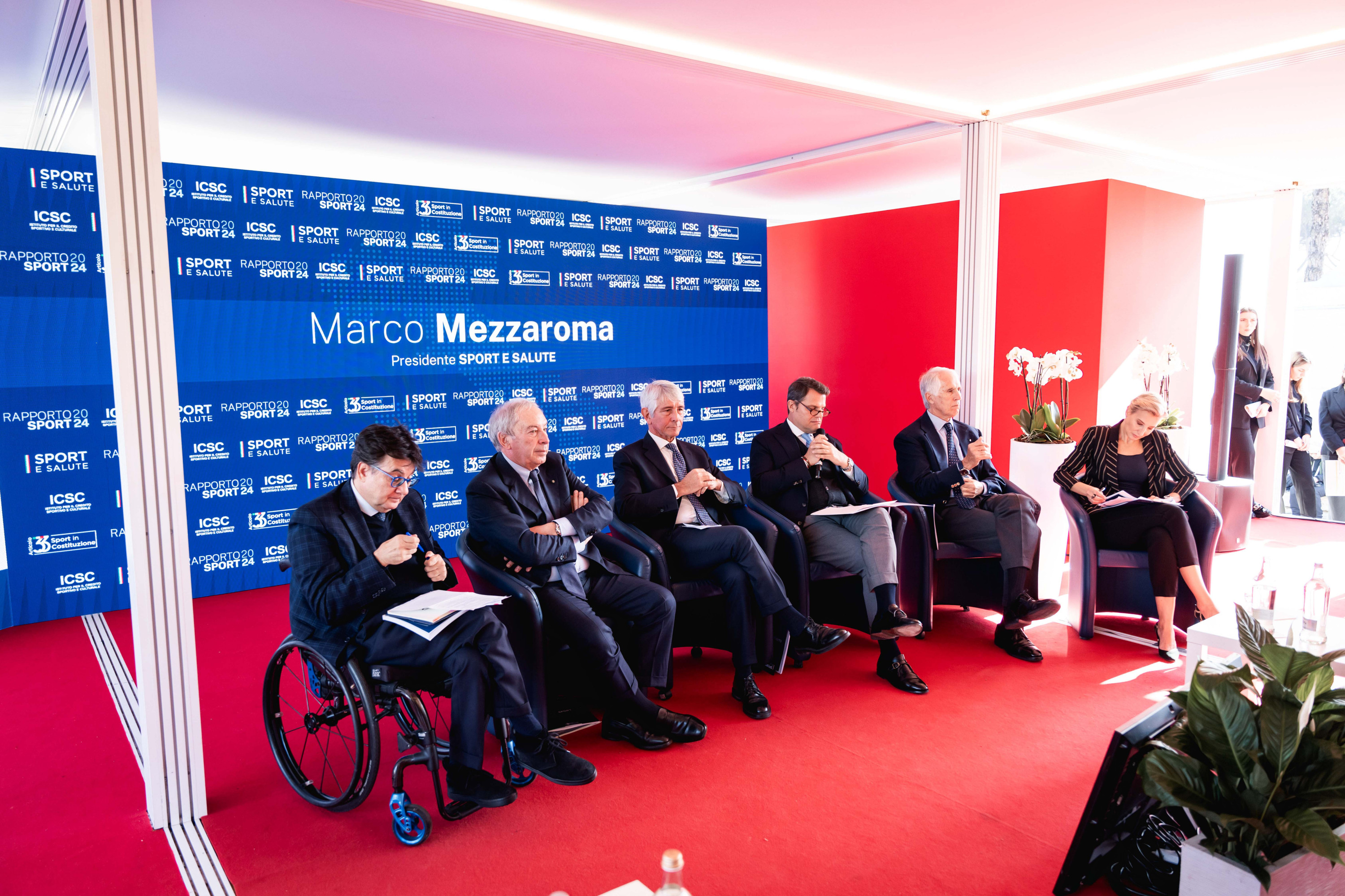 Conferenza Stampa Rapporto Sport 2024