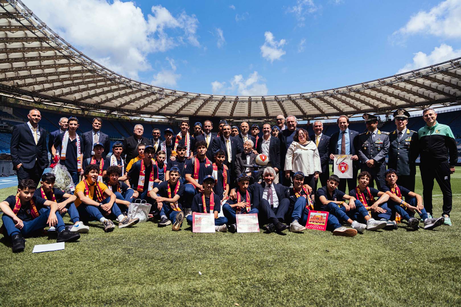 Stadio Olimpico Tour – Roma Club Gerusalemme in visita all’Olimpico