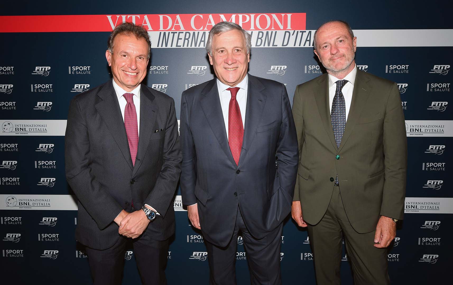 “Vita da Campioni” con Antonio Tajani, vice presidente del consiglio e ministro degli esteri e della cooperazione internazionale