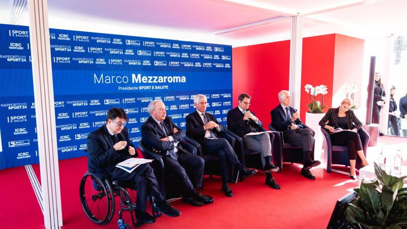 Conferenza Stampa Rapporto Sport 2024