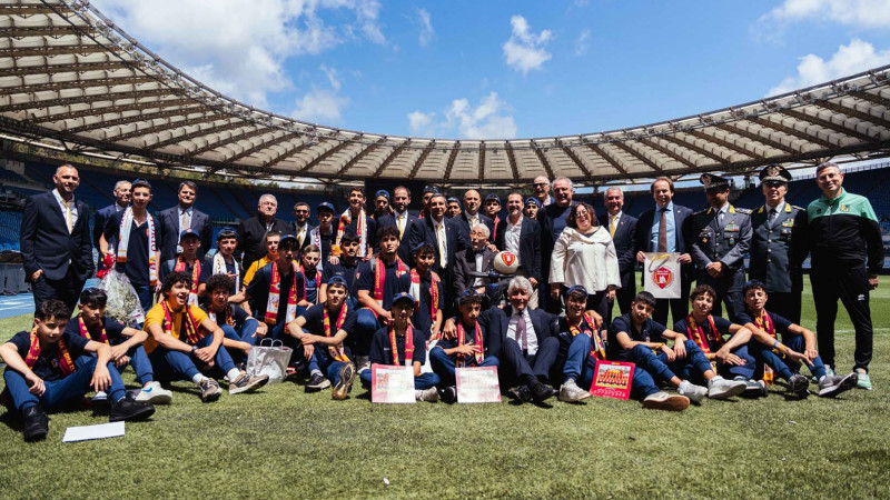 Stadio Olimpico Tour – Roma Club Gerusalemme in visita all’Olimpico