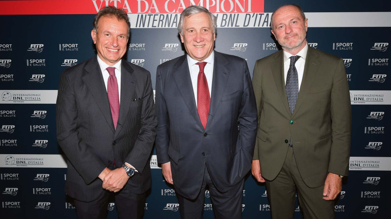 “Vita da Campioni” con Antonio Tajani, Vicepresidente del Consiglio e ministro degli Affari Esteri e della Cooperazione Internazionale